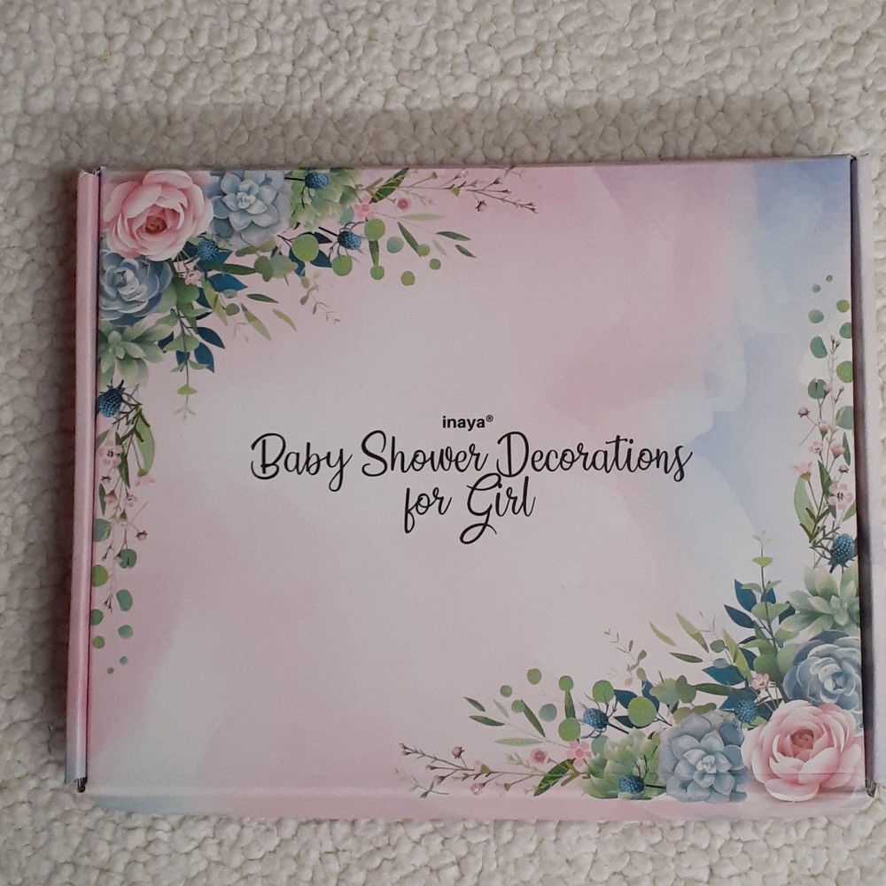 Baby Girl Shower Decorations